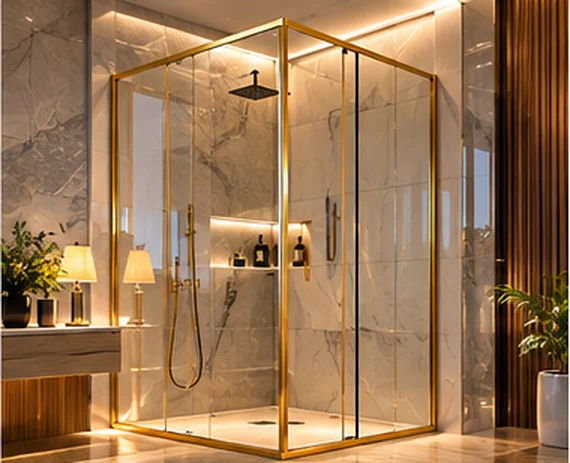 Gold Profil Duşakabin